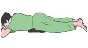 sleeping on stomach